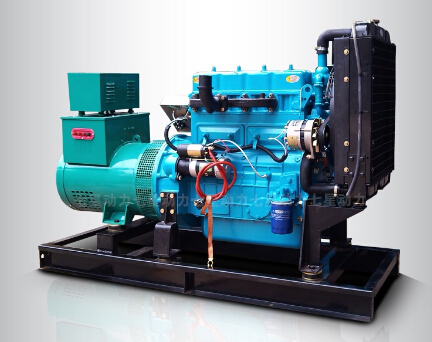 石河子上柴30kw大型柴油发二手电机组_COPY